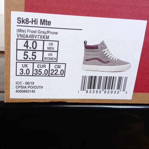 BRAND NEW VANS UNISEX SK8-HI MTE - Picture 16 of 16